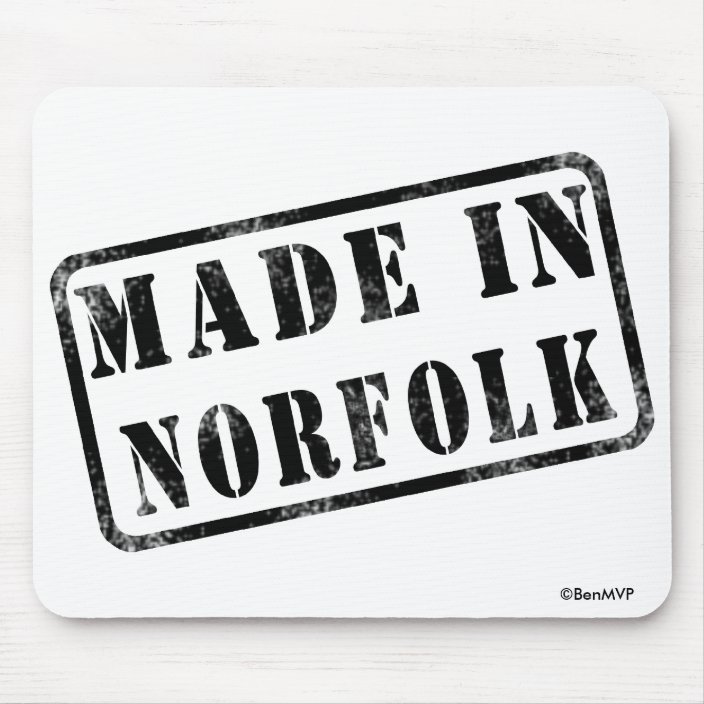 Made in Norfolk Mouse Pad