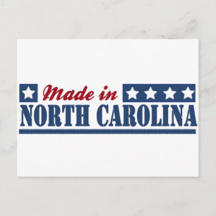 "Made In North Carolina" "North Carolina state" "N Postcard