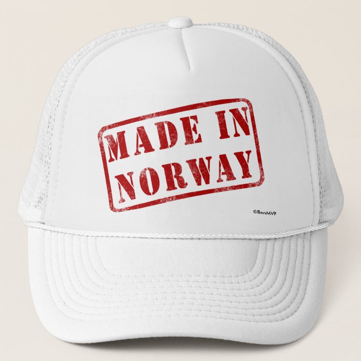 Made in Norway Trucker Hat