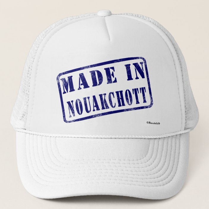 Made in Nouakchott Hat