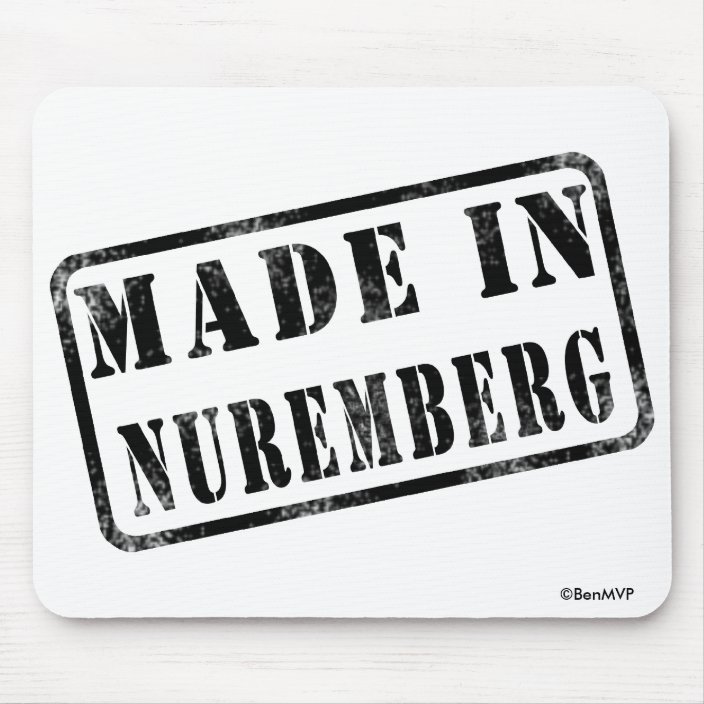 Made in Nuremberg Mouse Pad