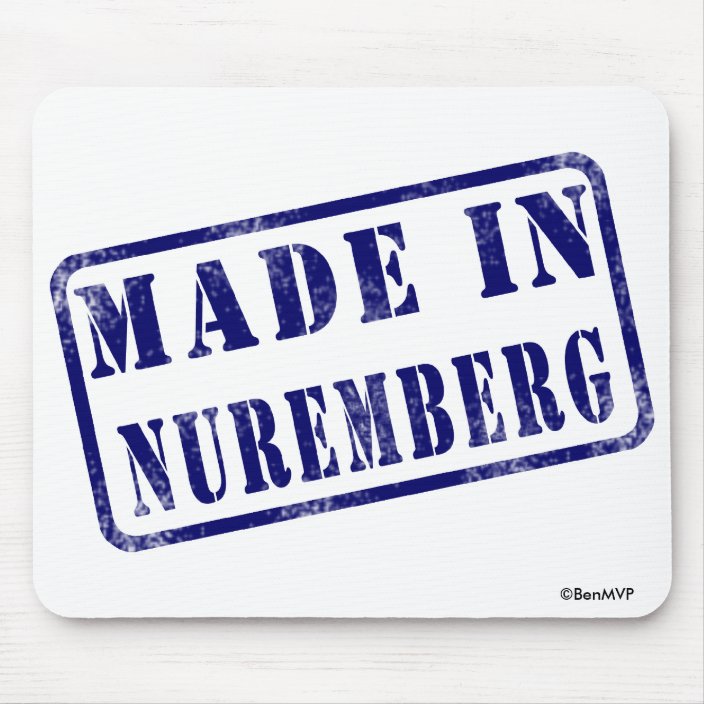 Made in Nuremberg Mousepad