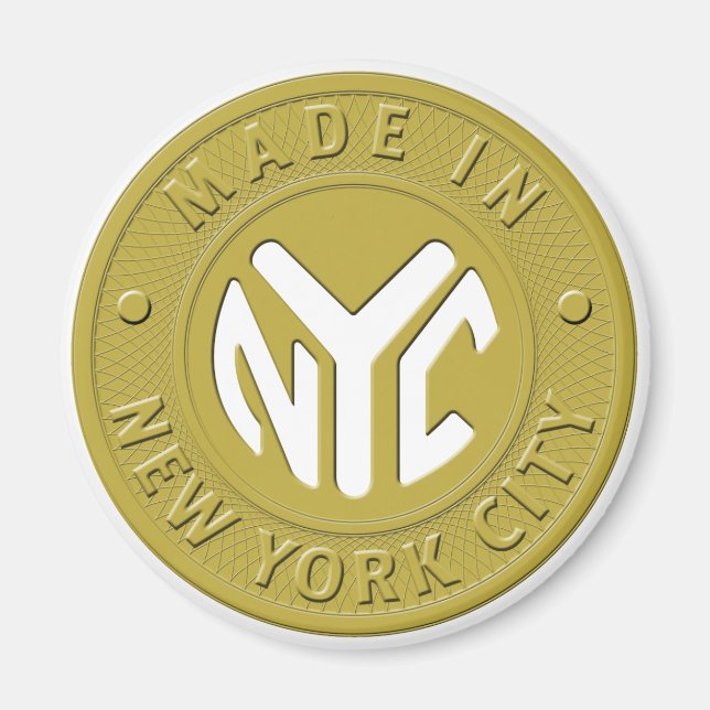 MADE IN NYC Magnet (Front)