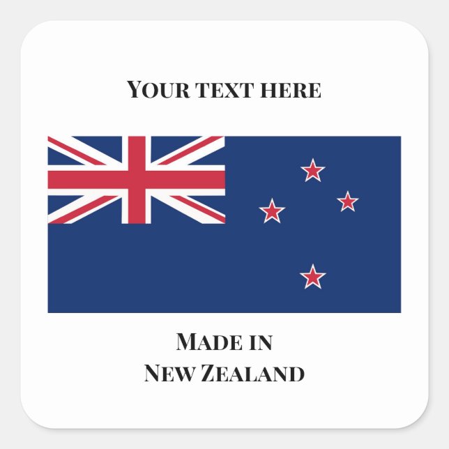 Made in NZ Sticker (Front)