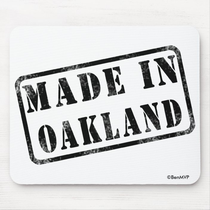 Made in Oakland Mouse Pad