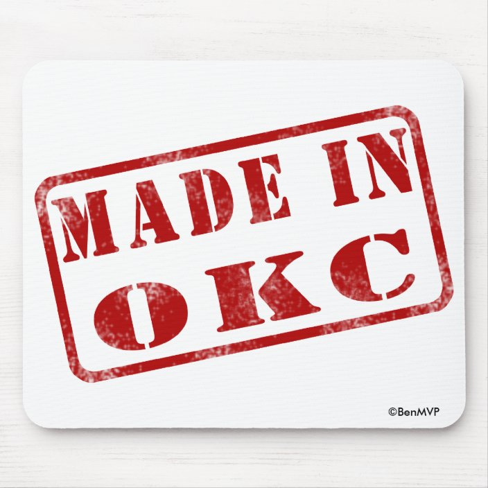 Made in OKC Mouse Pad