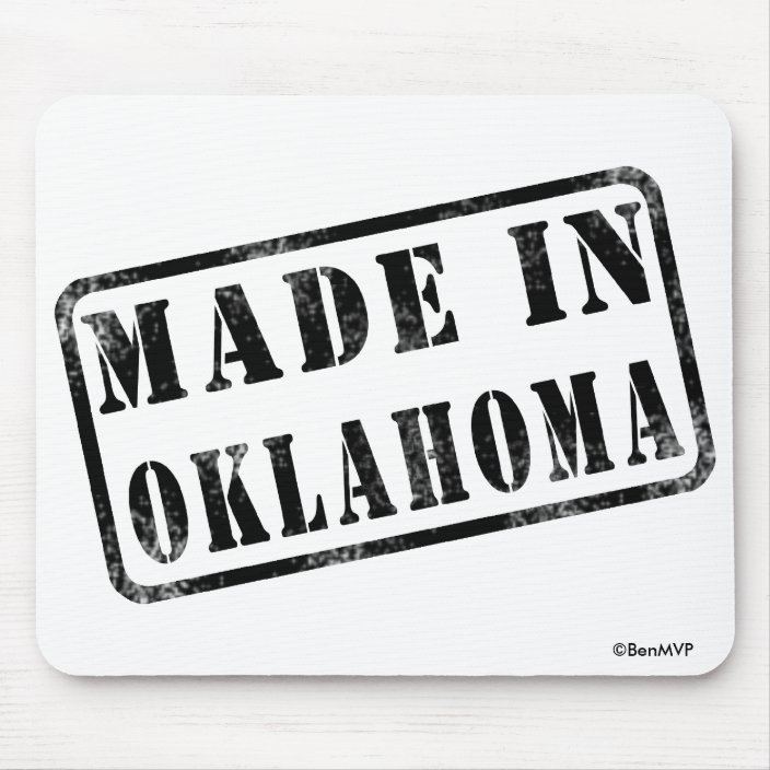 Made in Oklahoma Mouse Pad