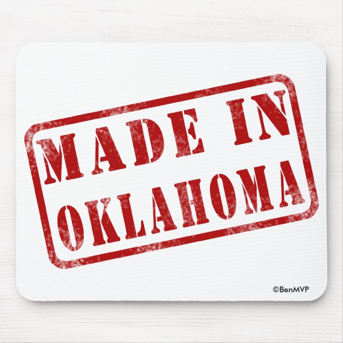 Made in Oklahoma Mouse Pad