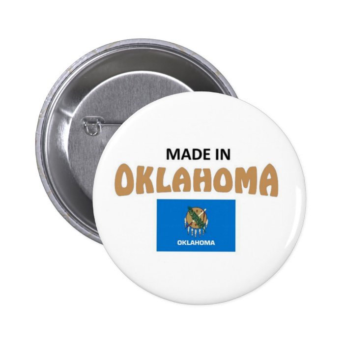 Made in Oklahoma Pins