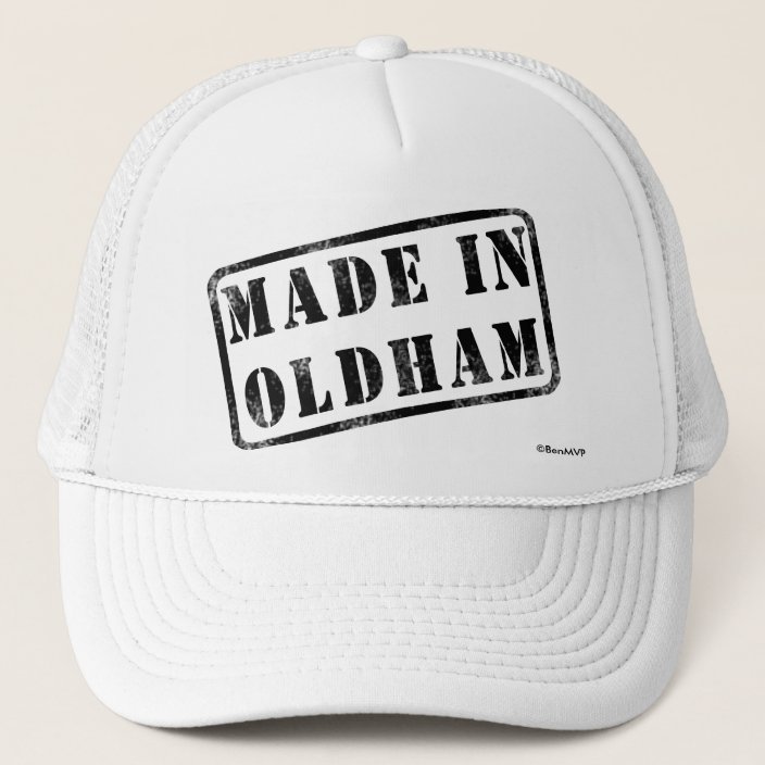 Made in Oldham Trucker Hat