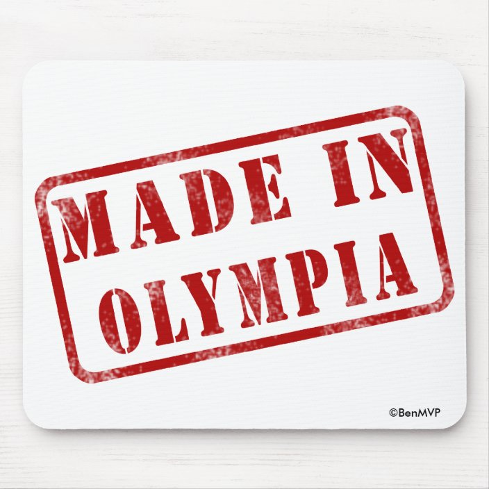 Made in Olympia Mousepad