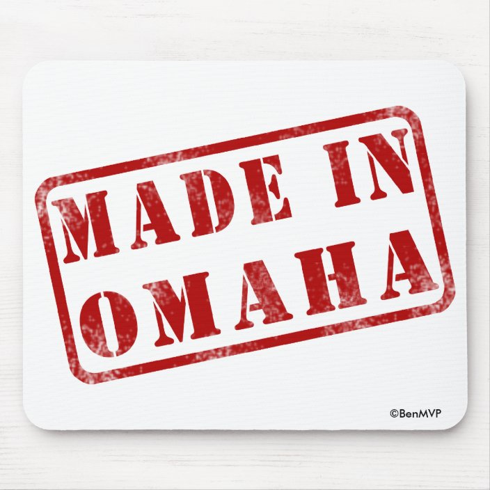 Made in Omaha Mouse Pad