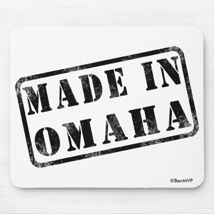 Made in Omaha Mousepad