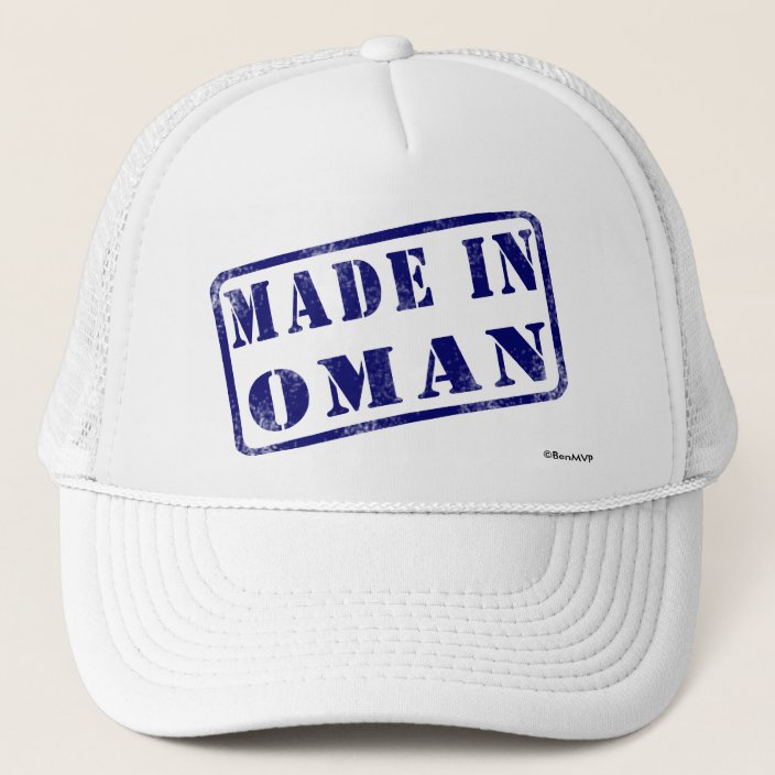 Made in Oman Mesh Hat