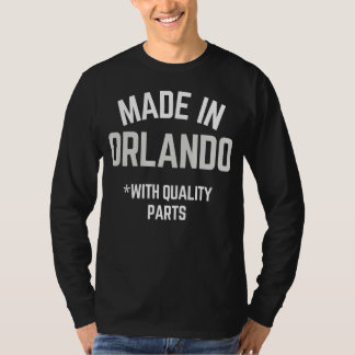 Made In Orlando Slogan Born In Orlando T-Shirt