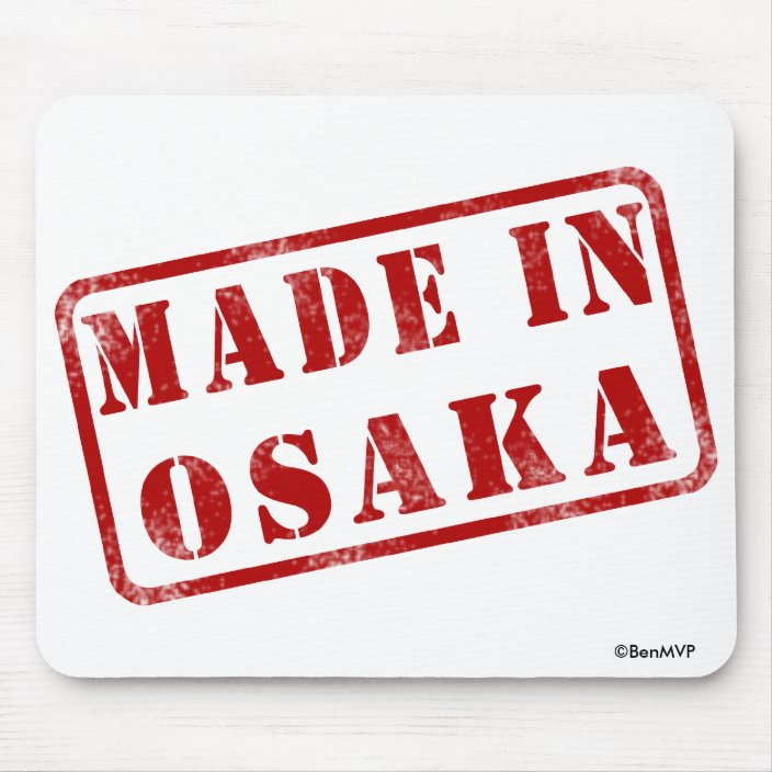 Made in Osaka Mousepad