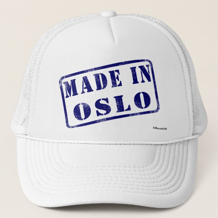 Made in Oslo Mesh Hat