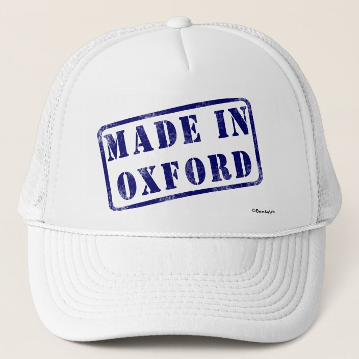 Made in Oxford Trucker Hat