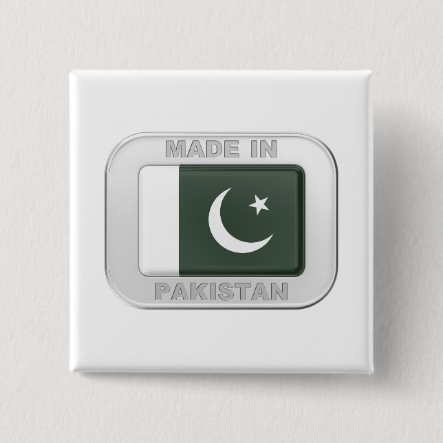 Made in Pakistan Button (Front)
