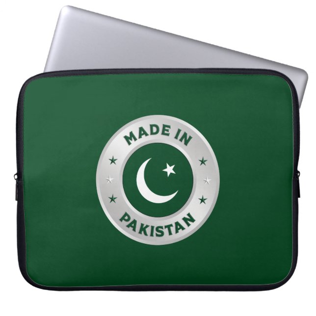 Made In Pakistan Laptop Sleeve (Front)