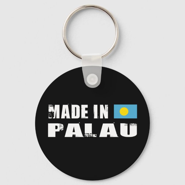 Made in Palau Keychain (Front)