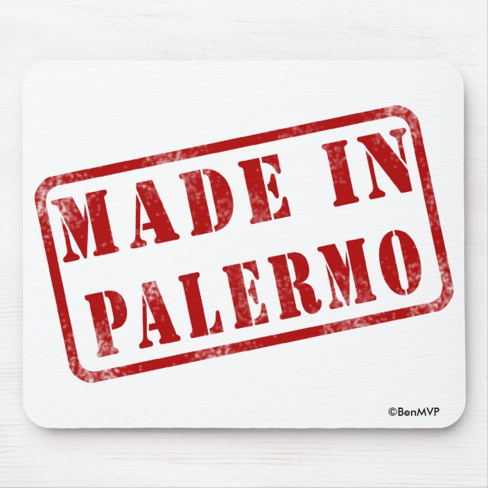 Made in Palermo Mouse Pad
