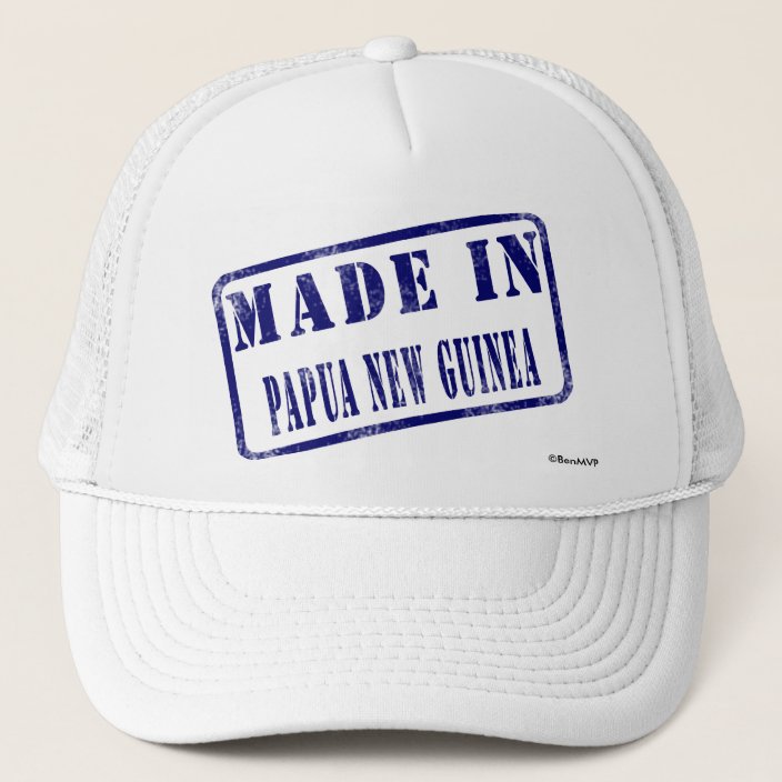 Made in Papua New Guinea Trucker Hat