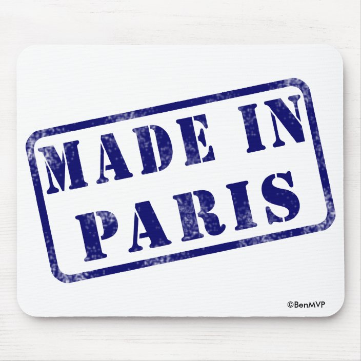 Made in Paris Mousepad