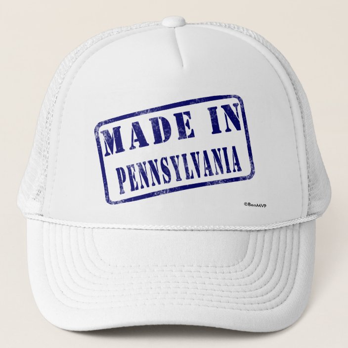 Made in Pennsylvania Trucker Hat