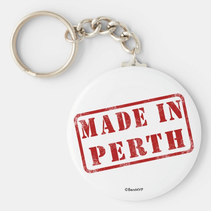 Made in Perth Key Chain