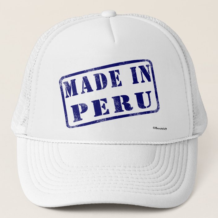 Made in Peru Mesh Hat