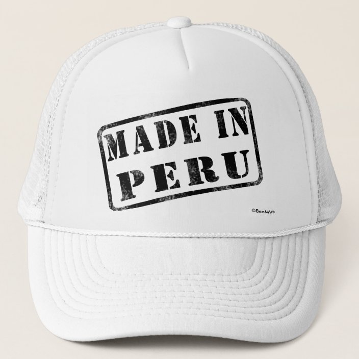 Made in Peru Trucker Hat