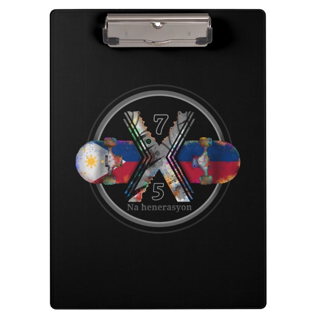 Made in Philippines 1975 Clipboard (Front)