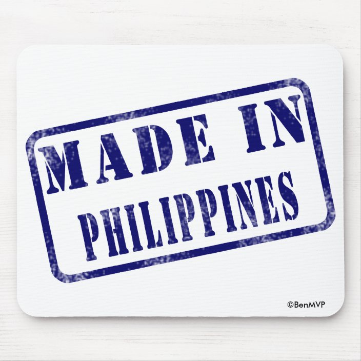 Made in Philippines Mousepad
