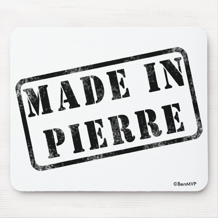 Made in Pierre Mousepad