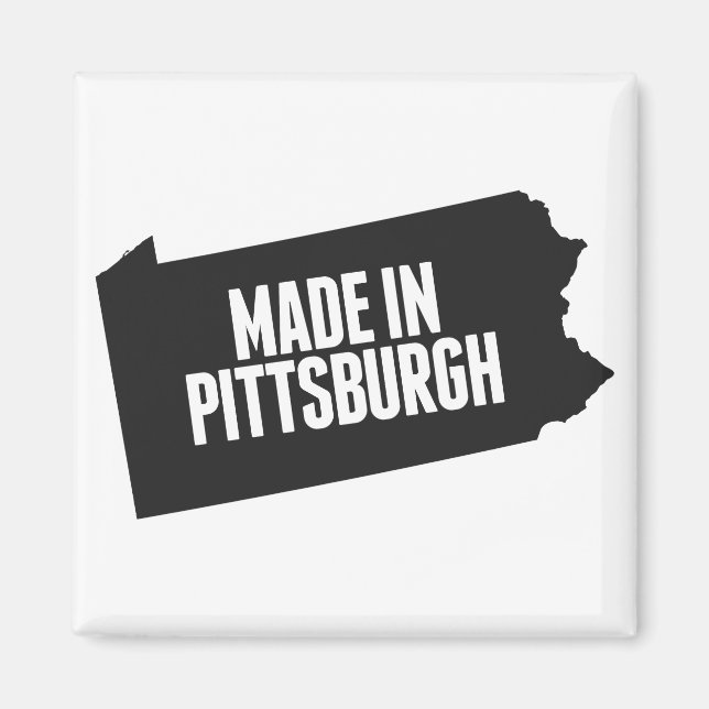 Made in Pittsburgh Magnet (Front)