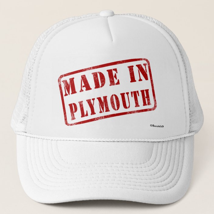 Made in Plymouth Trucker Hat