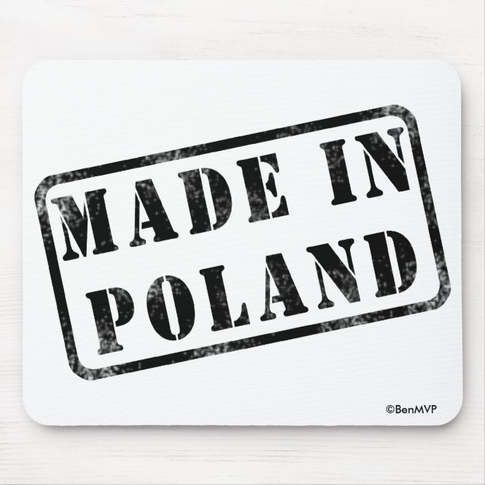 Made in Poland Mousepad