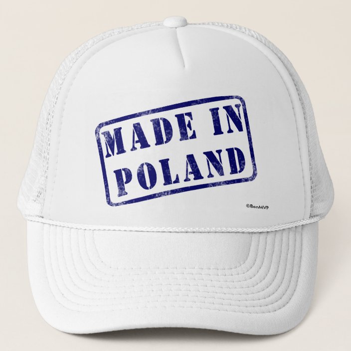 Made in Poland Trucker Hat