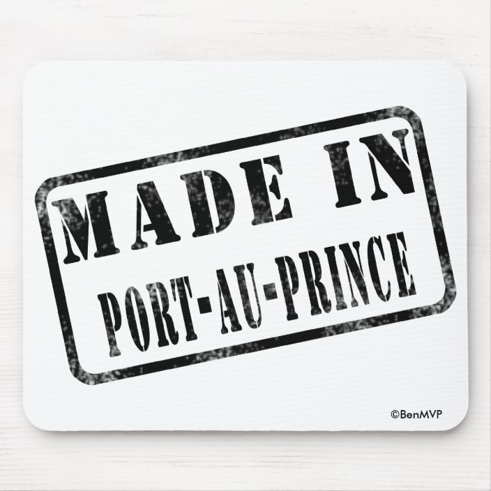 Made in Port-au-Prince Mouse Pad