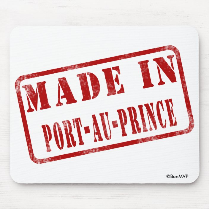 Made in Port-au-Prince Mousepad