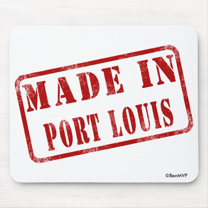 Made in Port Louis Mouse Pad