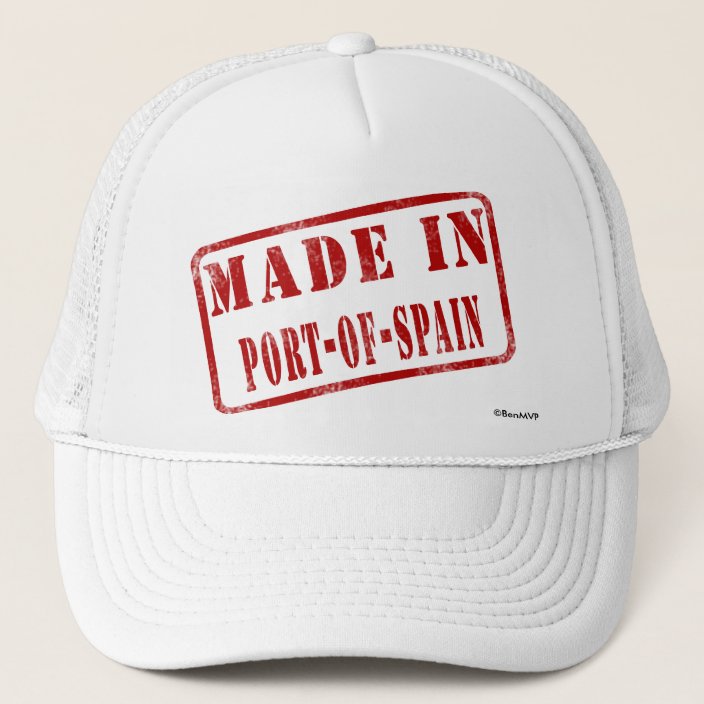 Made in Port-of-Spain Trucker Hat