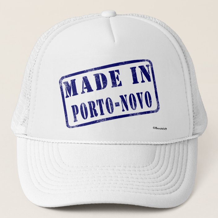 Made in Porto-Novo Mesh Hat
