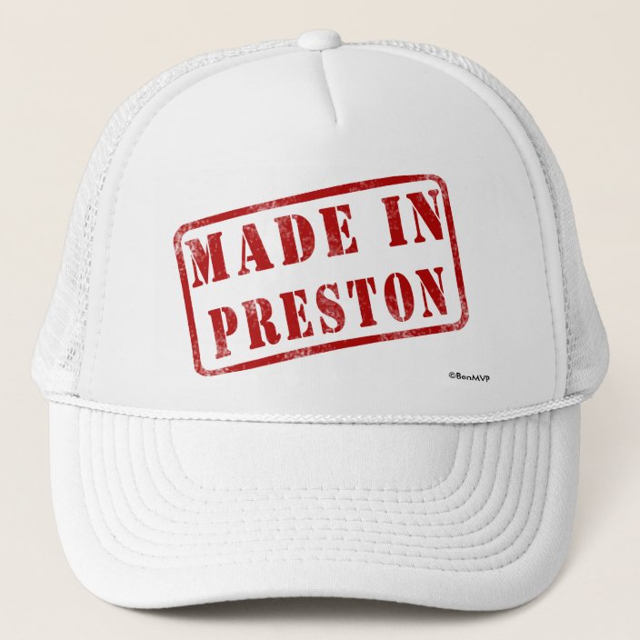 Made in Preston Hat