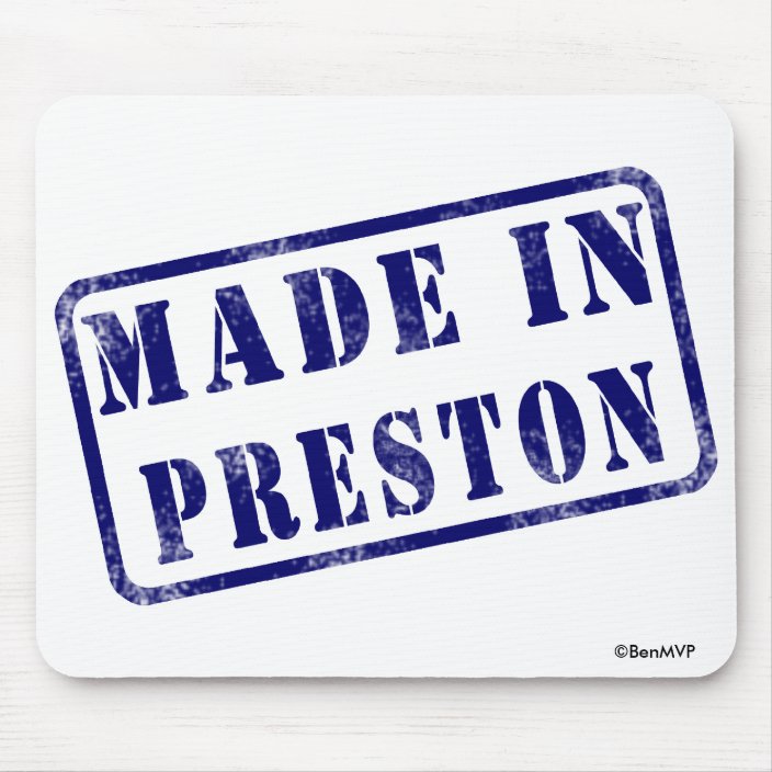 Made in Preston Mouse Pad