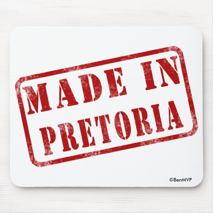 Made in Pretoria Mouse Pad