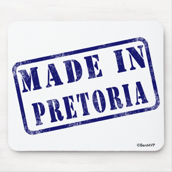 Made in Pretoria Mousepad