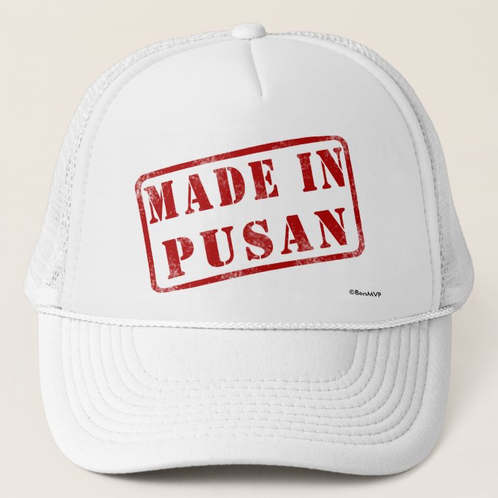 Made in Pusan Mesh Hat