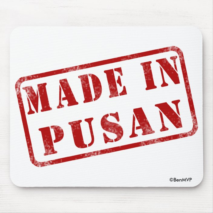 Made in Pusan Mousepad